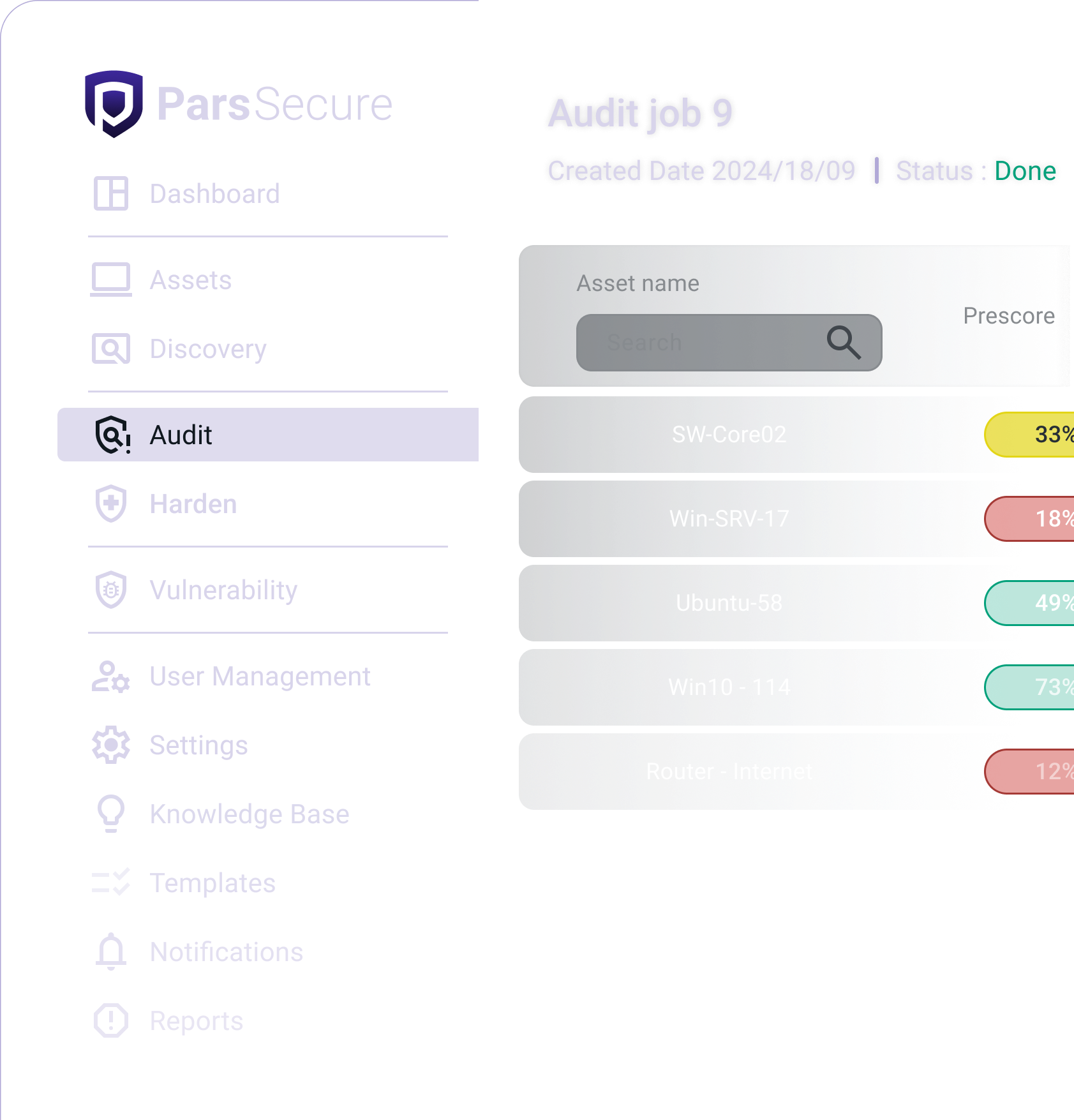 اسکن جامع و تحلیل امنیتی